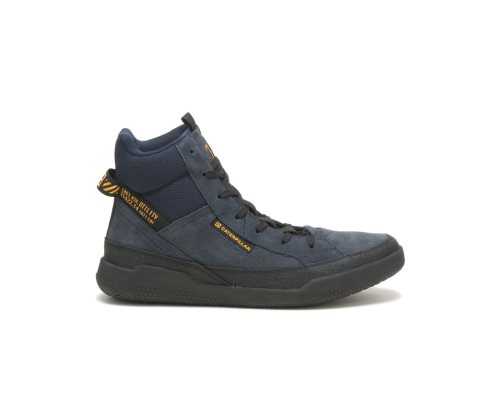 Caterpillar CAT CODE Hex Hi Utility Joggesko Dame Marineblå | CAT-219KT