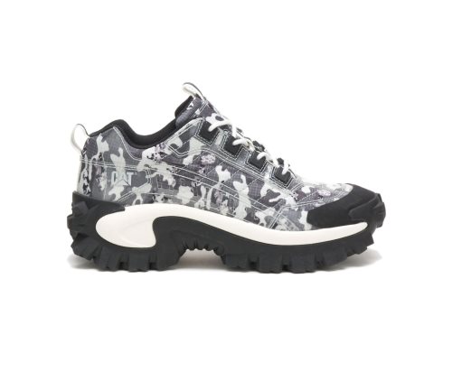 Caterpillar CAT Intruder Shoe Fritidssko Dame Svarte Camouflage | CAT-364VY