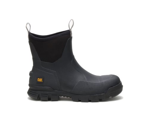 Caterpillar CAT Stormers 6" Boot Gummistøvler Herre Svarte | CAT-296VU