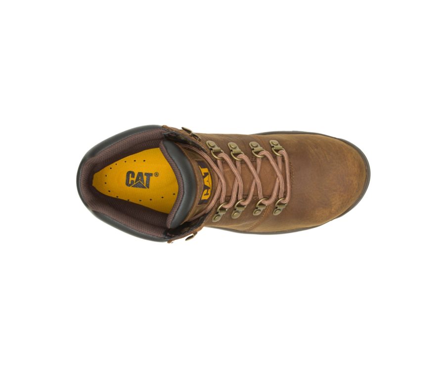 Caterpillar CAT Charge Vanntette Alloy Tå Vernestøvler Herre Brune | CAT-027EC