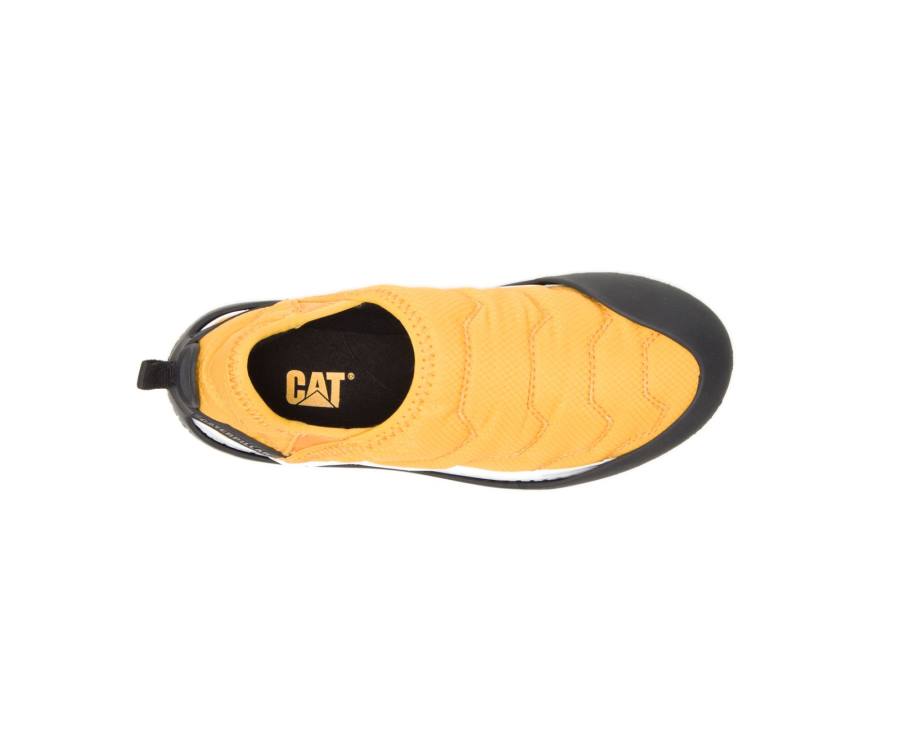 Caterpillar CAT Crossover Slip On Fritidssko Dame Gul | CAT-762KO