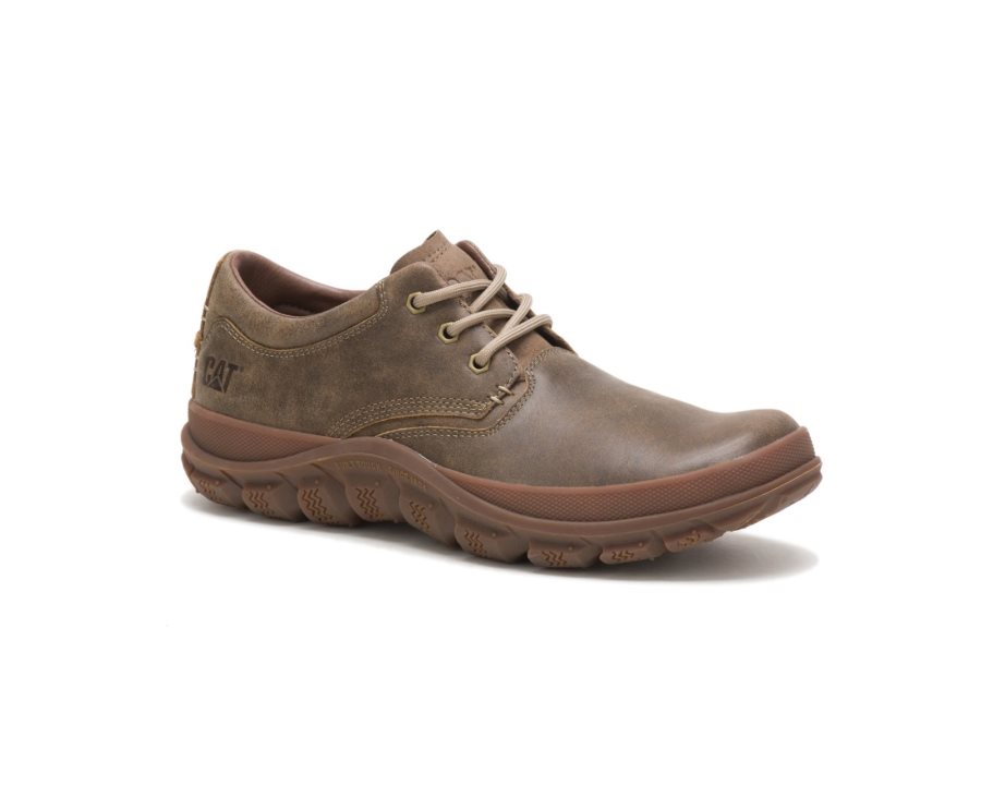 Caterpillar CAT Fused Tri Shoe Joggesko Herre Brune Grønn | CAT-184FN