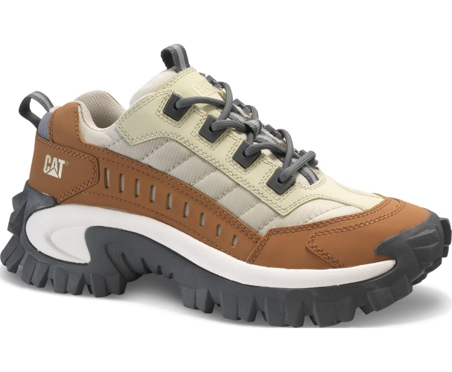 Caterpillar CAT Intruder Shoe Fritidssko Herre Brune Beige | CAT-183YQ