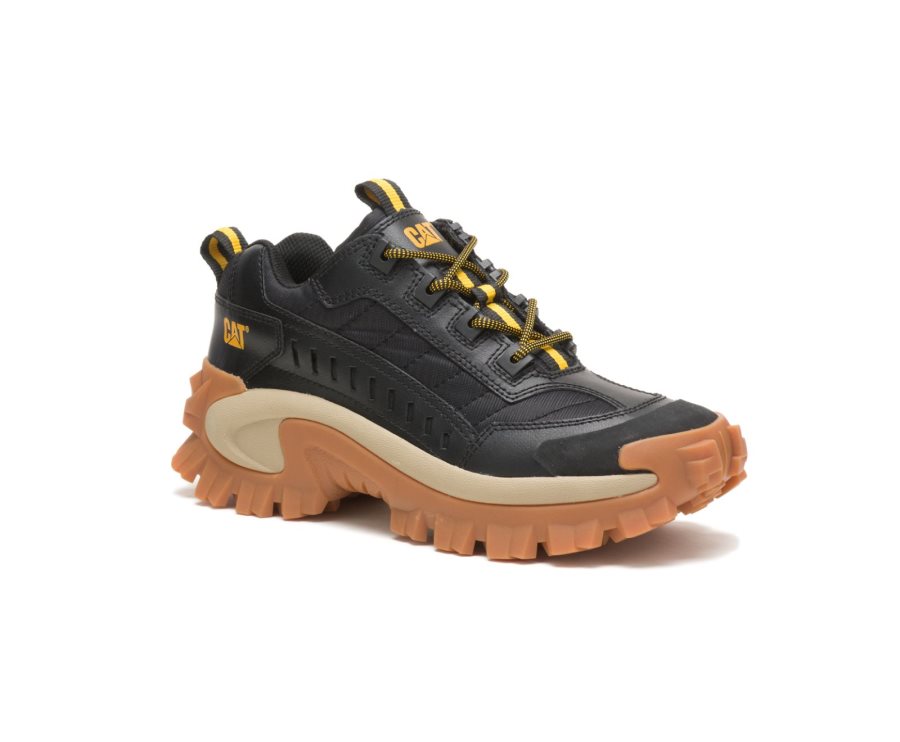 Caterpillar CAT Intruder Shoe Fritidssko Herre Svarte Brune | CAT-186VP