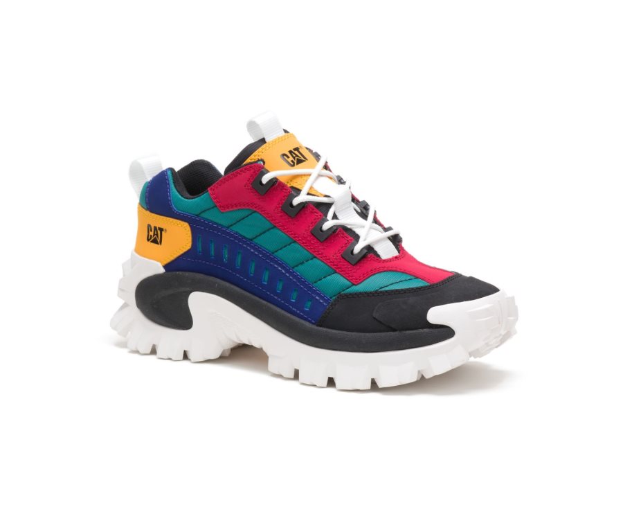 Caterpillar CAT Intruder Shoe Fritidssko Dame Svarte Multicolor | CAT-504TE