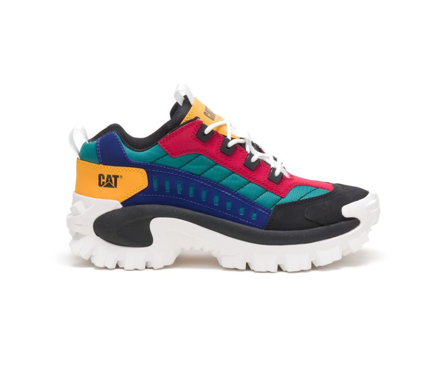 Caterpillar CAT Intruder Shoe Fritidssko Dame Svarte Multicolor | CAT-504TE