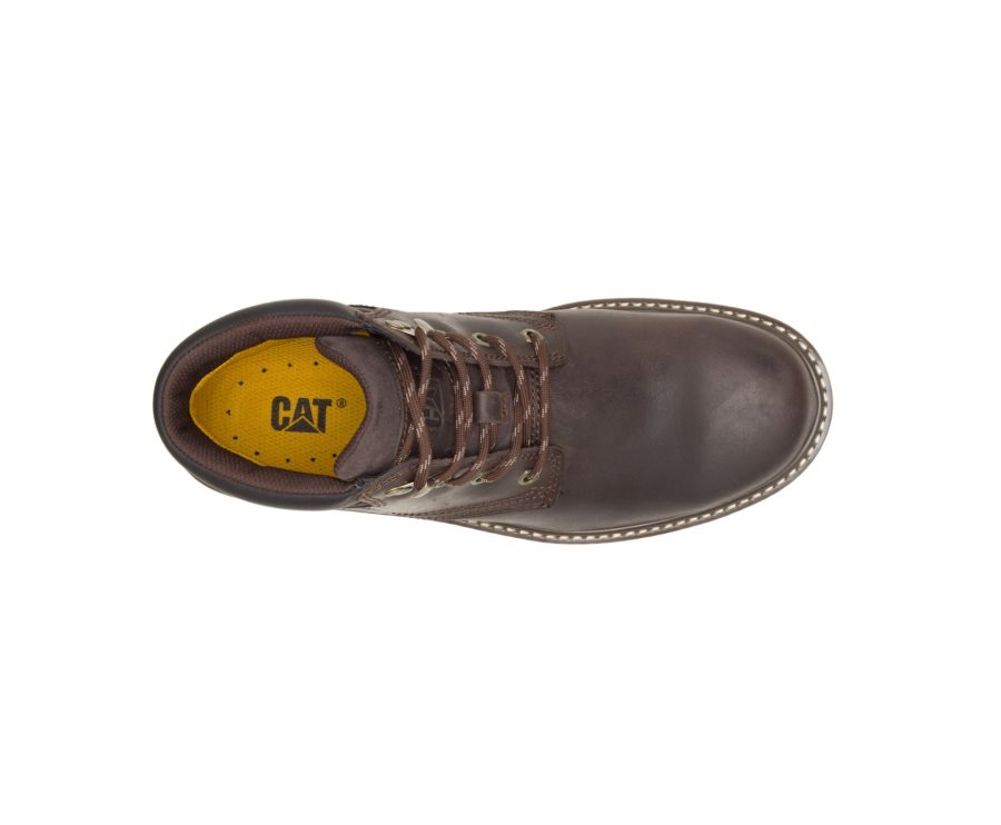 Caterpillar CAT Outbase Steel Tå Vernestøvler Herre Kaffe | CAT-237JB