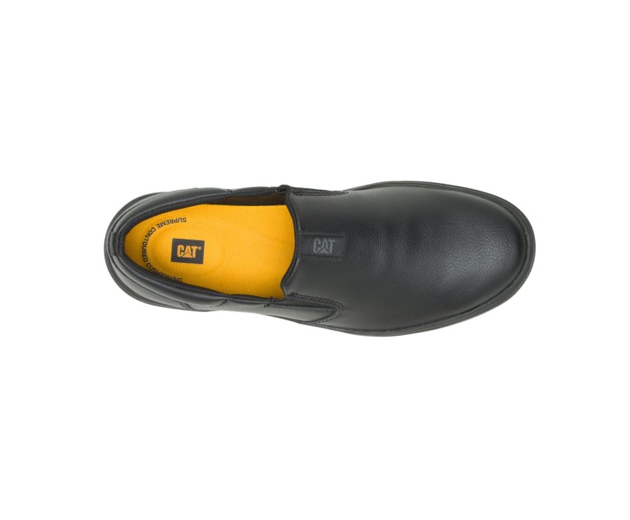 Caterpillar CAT ProRush SR+ Slip On Fritidssko Herre Svarte | CAT-154AV