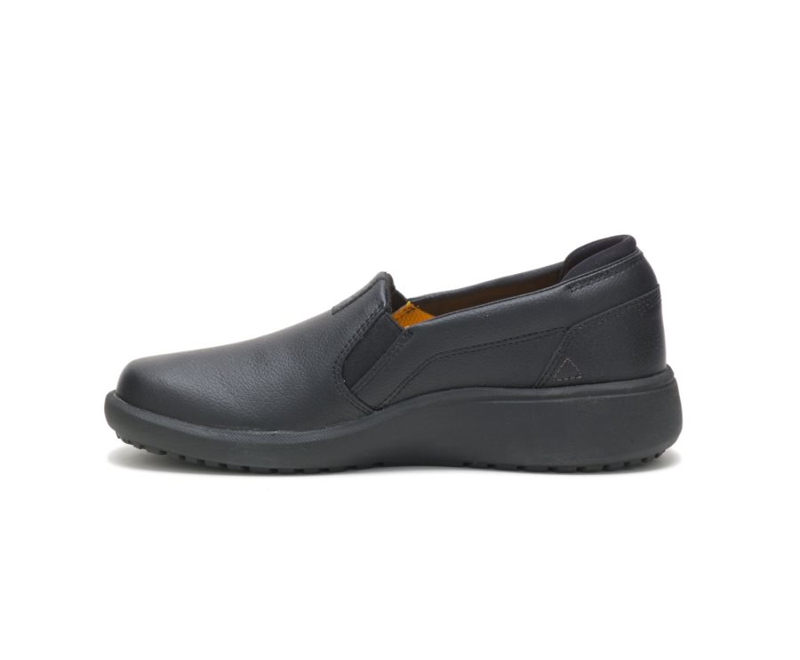 Caterpillar CAT ProRush SR+ Slip On Fritidssko Dame Svarte | CAT-684EA