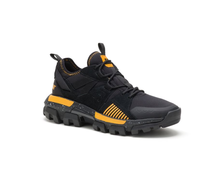 Caterpillar CAT Raider Sports Joggesko Dame Svarte Gul | CAT-740KM