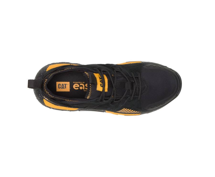 Caterpillar CAT Raider Sports Joggesko Dame Svarte Gul | CAT-759KO