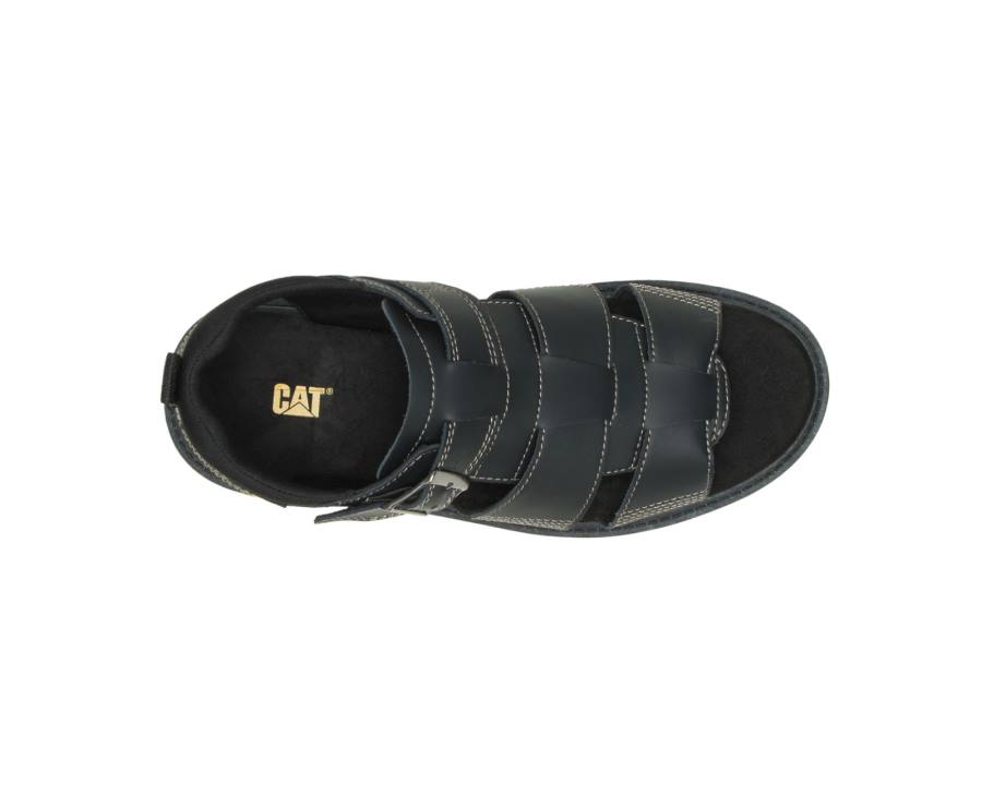 Caterpillar CAT Rigor Sandaler Dame Svarte | CAT-779KO