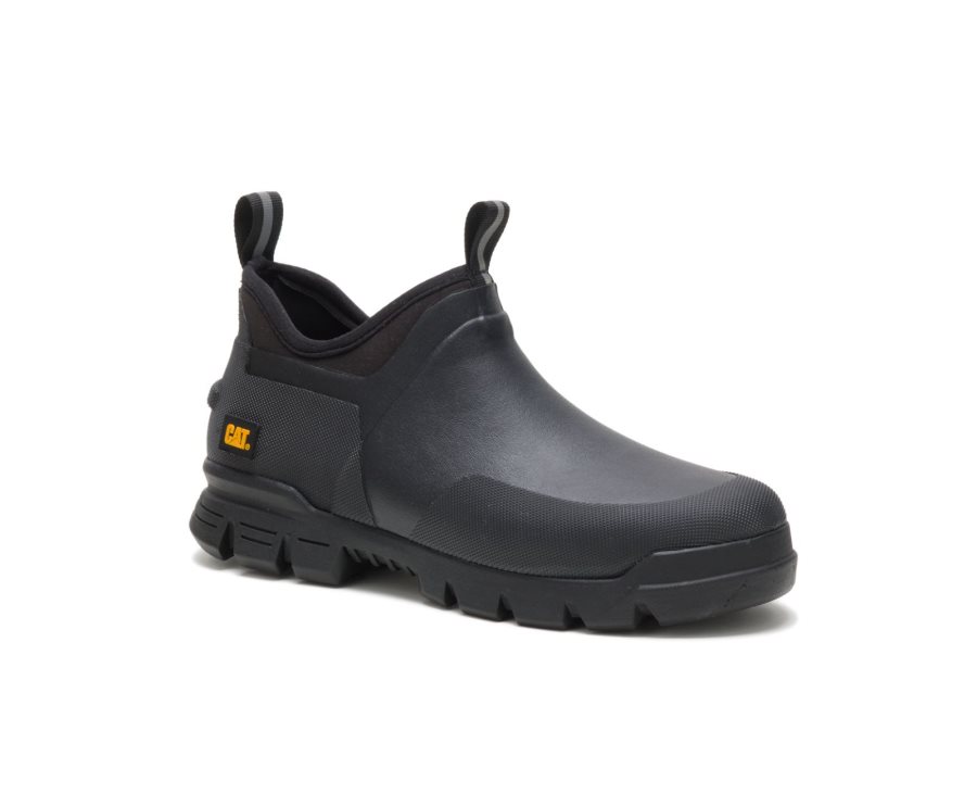 Caterpillar CAT Stormers Shoe Gummistøvler Dame Svarte | CAT-610WB