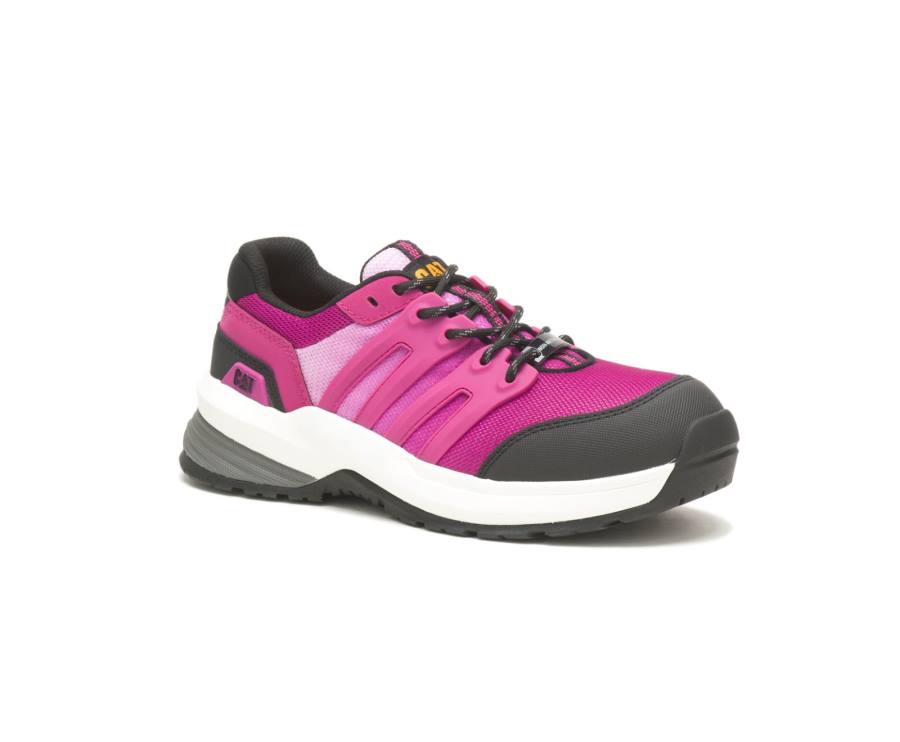 Caterpillar CAT Streamline 2.0 Composite Tå Vernesko Dame Fuchsia | CAT-750KO